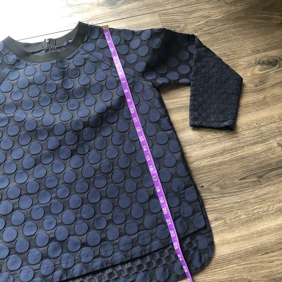 MADEWELL Mood Dot Polka Dot Blouse Small - Picture 7 of 8